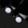 C200 E300 2026 Hot 2pcs LED Welcome Lamp Car Door Light Logo Laser Projector Lighting Emblem For Mercedes Benz W204 W221 W222 W2