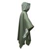 OUTDOOR PRODUCTS Waterproof Rain Poncho, Versatile, 5-in-1, One Size Fits Most (145-185cm), Khaki