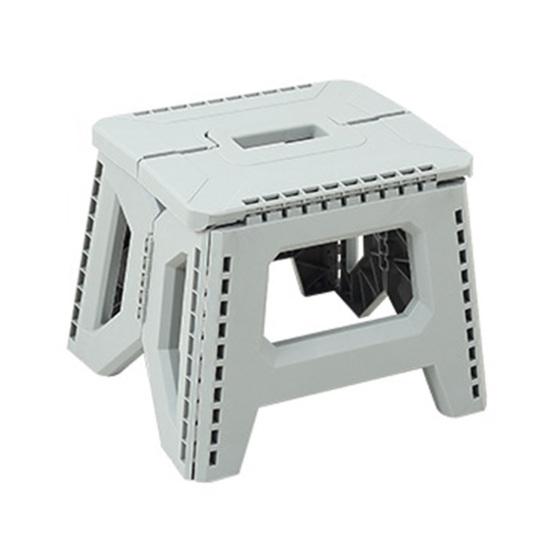 Tabouret pliant en plastique avec poignée portable pouvant supporter 400 lb, léger et robuste, pour camping en plein air, chasse, pique-nique, pêche, mini siège de chaise pliable