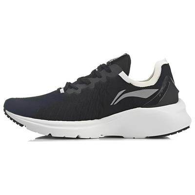 Li Ning Cloud Sparrow Durable Breathable Low Top Running Shoes Women Sneakers Black AGLR326-1