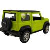 Scale Suzuki Jimny MSZ Diecast Model Car in Yellow Green 1/32