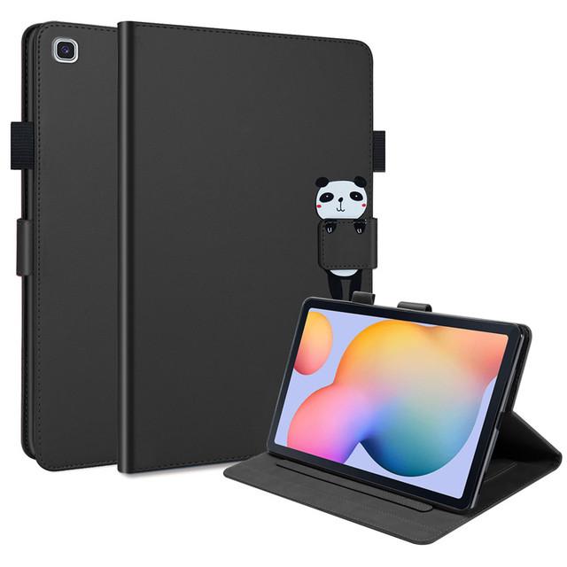 Tablet Kılıfı Coque Pour Samsung Dock Lite Sevimli Kawaii Kedi Krasnopainted Tablet Kapağı Pour Samsung Galaxy Tab Dock Lite Sm-p610 P615 Manyetik Kılıf