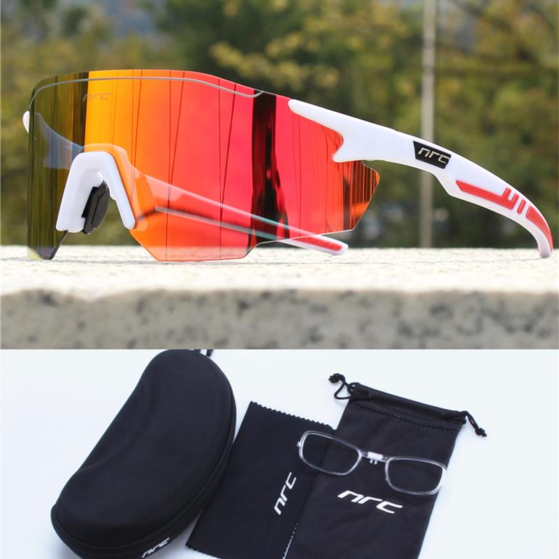NRC Ultralight Rimless Photochromic Cycling & Outdoor Sports Glasses