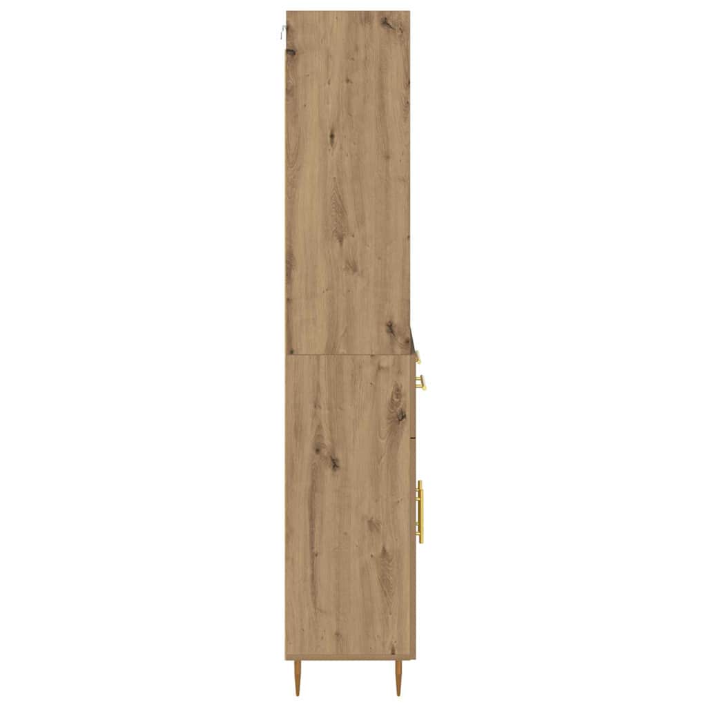 Highboard Artisan Oak 69.5 x 34 x 180 cm Particleboard