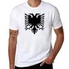 Shqipe - Albanian Griffin T-Shirt Customizeds Aesthetic Clothes Plus Size Tops Black T-shirts for Men