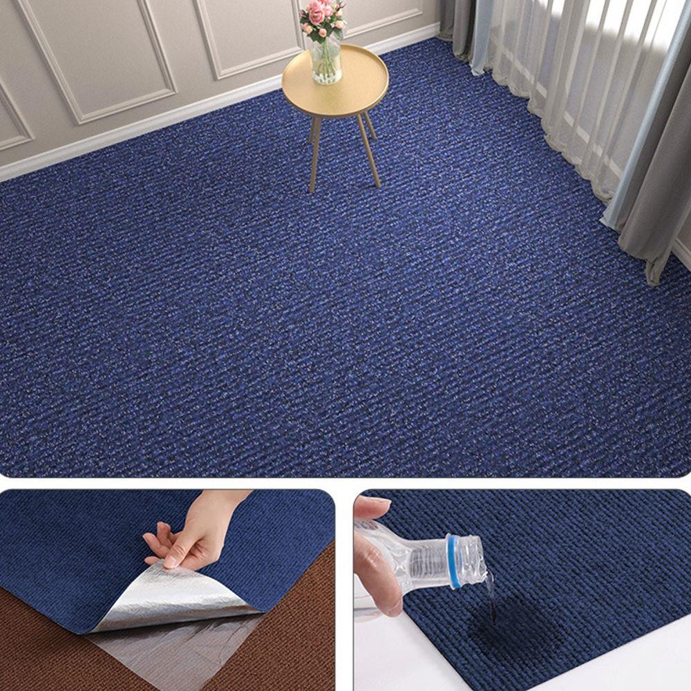 Schutzboden Selbstklebender Teppich DIY Heimtextilien Aufkleber Bodenmatte Flur Innenbereich