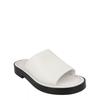Salvatore Ferragamo Giunone Leather Slides White