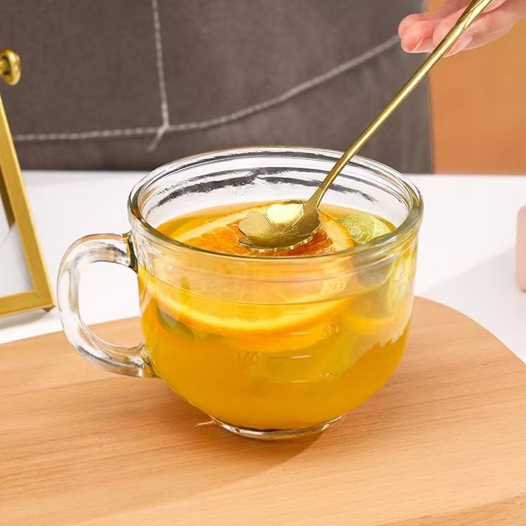 Large Capacity Glass Oatmeal & Yogurt Breakfast Cup