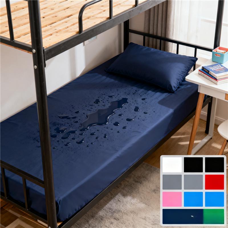 Coprimaterasso Impermeabile Spesso Protettore Lenzuolo con Angoli Regolabile Copriletto Coperta Antibatterica 140x200 160x200