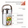 SUPOR 1.6L 3-Layer 304 Stainless Steel Thermal Food Container