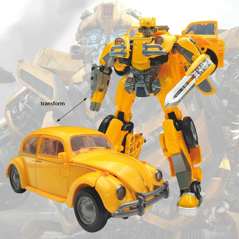 Yellow Bee Car Robot Lightweight And Durable Ideal For Bedroom And Living Room Decoration