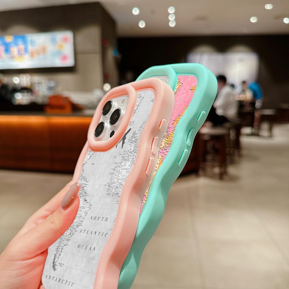 Ae89 Карта траектории самолета Защитные чехлы для телефонов для iPhone 14 13 Pro Max 11 — фото 6