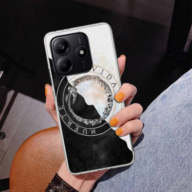 Residente C-Canserbero Phone Case For Xiaomi Redmi Note 15 14 13 12S 12 11 Pro Plus 14S 11S 11E 10 10S 11T 5G Personalized Cover