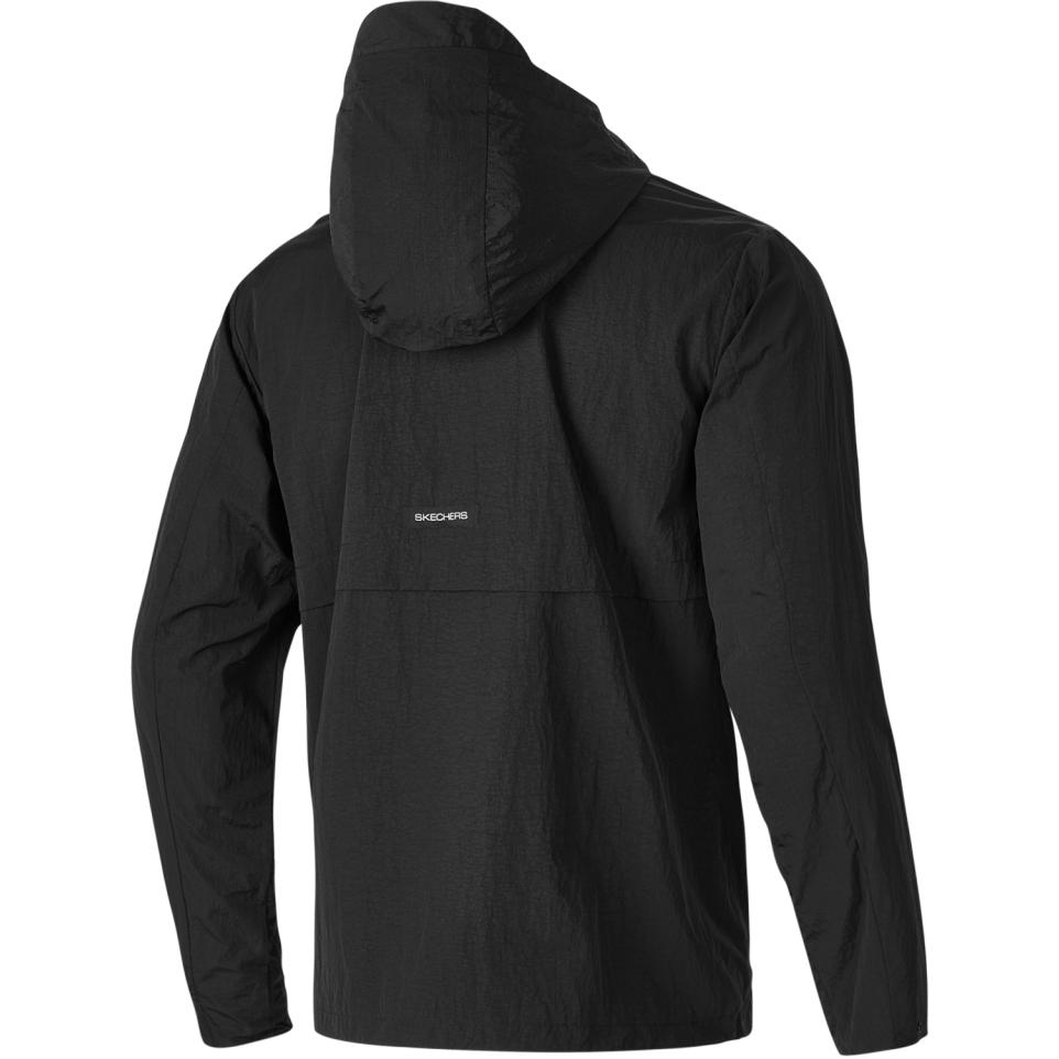 Skechers Comfortable Soft Long Sleeve Jacket Men Jackets Black P424M164-0018