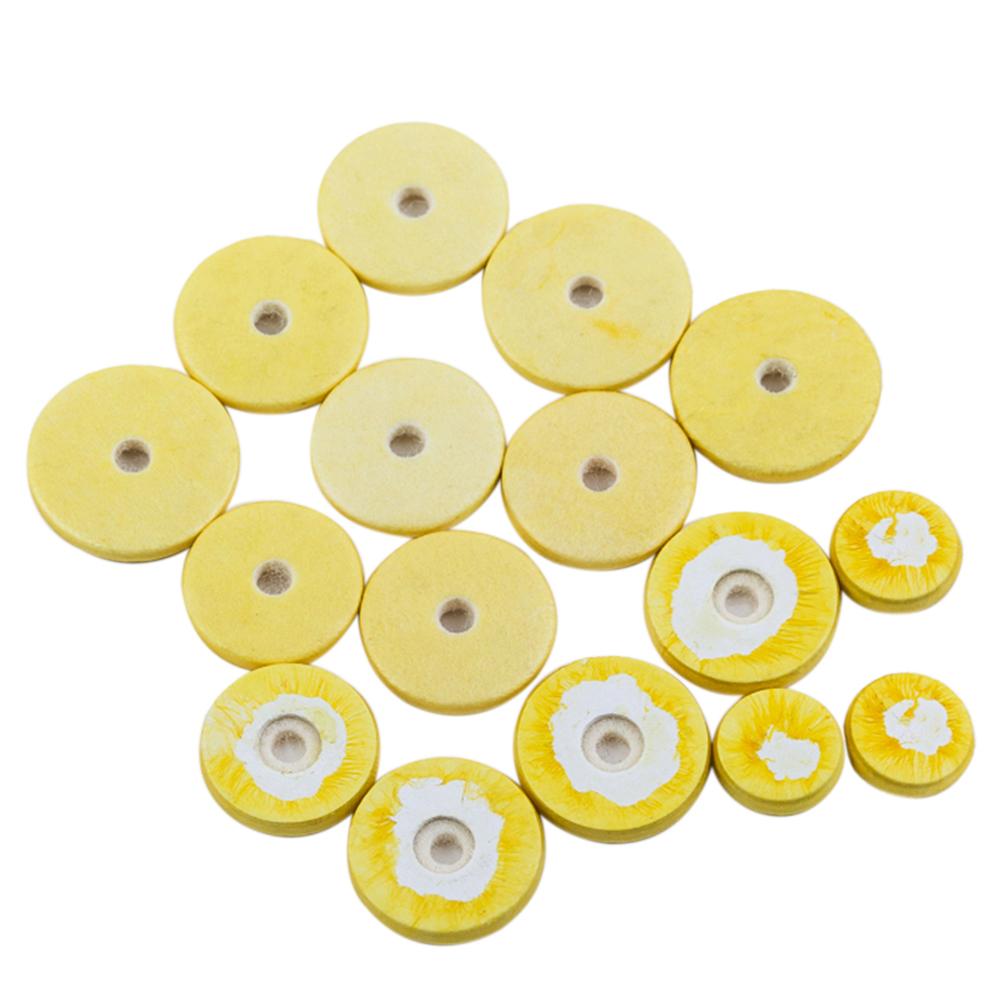 

16pcs/Set Music Woodwind Pads Professional Felt Flute Clarinet Mat Replacement Yellow Wind Instrument Accessories