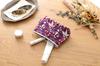 DDintex Ten to Sen Basic 15 x x and Line Embroidery Pouch, Bird, Purple, 10.5 4.5cm [Dot Fabric]