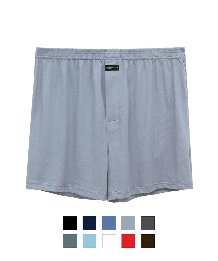 Eondeoseumiseu Daily Pure Cotton Spandex Men'S Boxer Shorts (Type A)