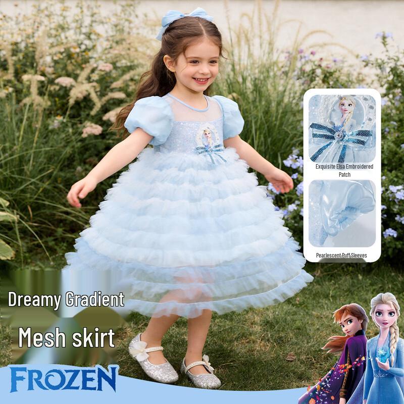 Disney Frozen Elsa Girls  Summer Princess Dress 130/64