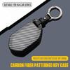 Coque de protection de clé de voiture Style Carbone ABS à 9 Boutons pour Clé Intelligente à Distance Kia EV9 EV6 EV5 2024 2025