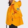 Adidas Outdoor Sports Hooded Jacket Men Outerwear Orange Yellow GQ2397