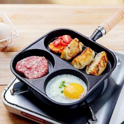 1Pc Kitchen Egg Frying Pan Nonstick Pancake Pans 2 Cups Cookware Pancake Pan Egg Pan Suitable For Gas Stove Induction Cooker