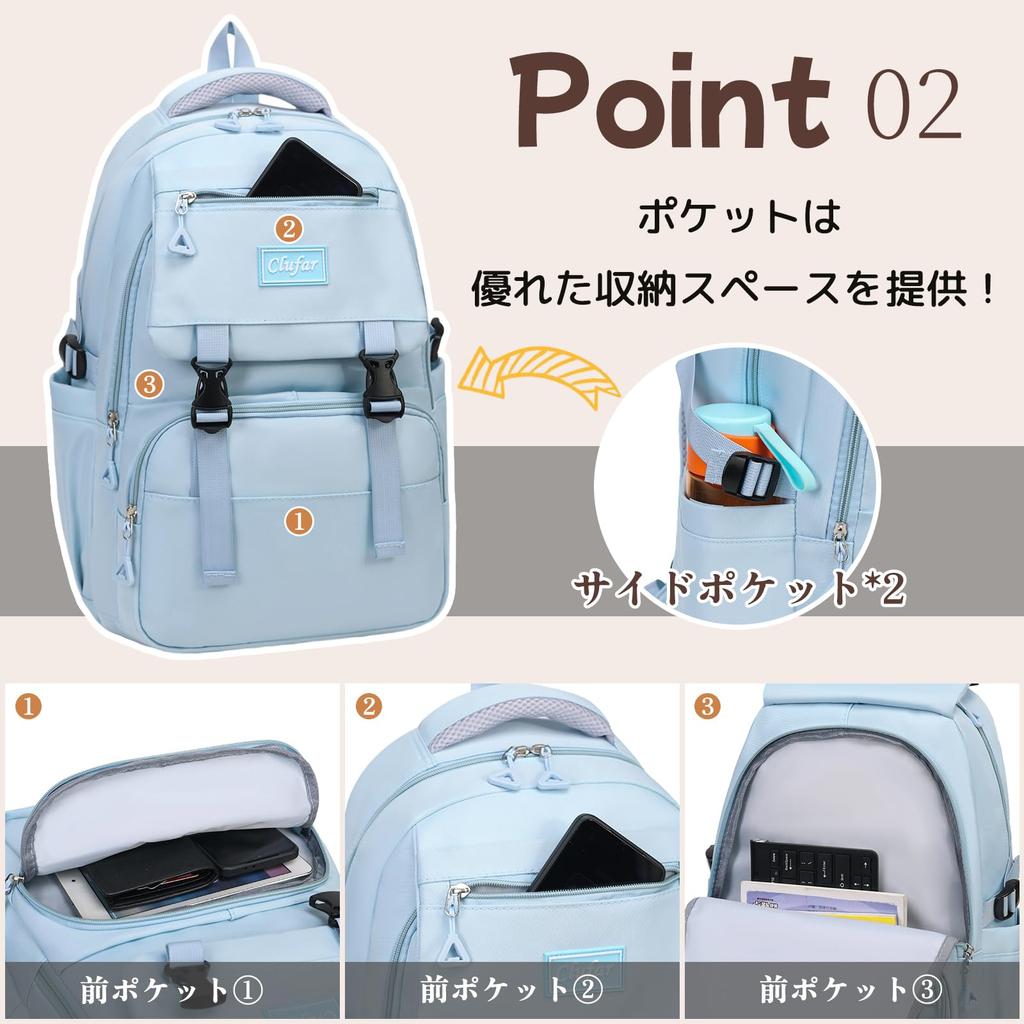 HeiDiga School Large Korean Suitable for High School Outdoor School Stylish Women's Backpack, Capacity, Style, Girls, Activities, Backpack,