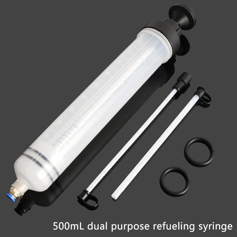 1Pc Car Oil Extractor Brake Pumping Changer Oil Blower Brake Fluid Replacement Oil Pump Probe Filling Equipment Syringe