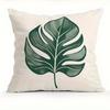 Home Decor Sunset & Leaf Pattern Decorative Pillow Covers Pattern Cushion Cover Suitable for Sofa Bedroom Car Pillow Cover