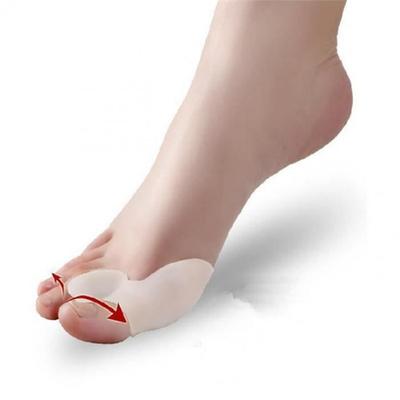 Hallux Valgus Corrector De Gel De Sílice Dedo Gordo Fisioterapia Tacones Separador Juanete Protector Guarda Pies Cuidado Corretiv