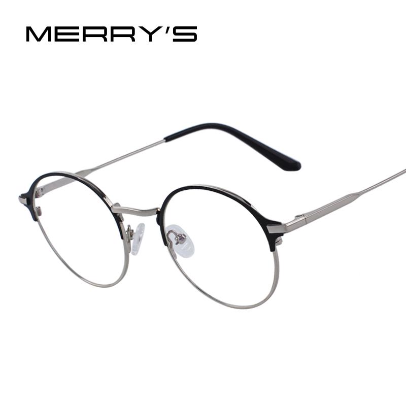 

MERRY S DESIGN женские модные очки в ретро-овальной оптической оправе S 2086 чёрный
