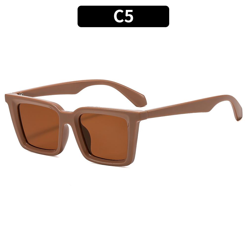 Women's sunglasses men's retro square sunglasses