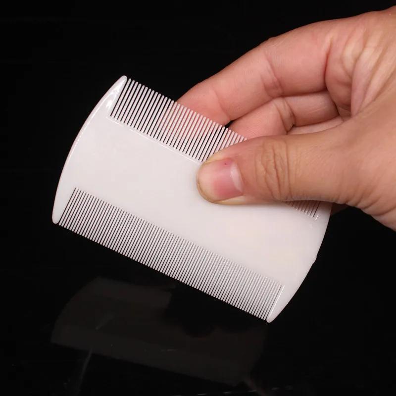 Doppelseitiger Läusekamm, feine Zähne, Kopfläuse, Flohentfernung, Haarkämme, Schuppenentfernung, mehrfarbige Styling-Tools, Haarwerkzeuge