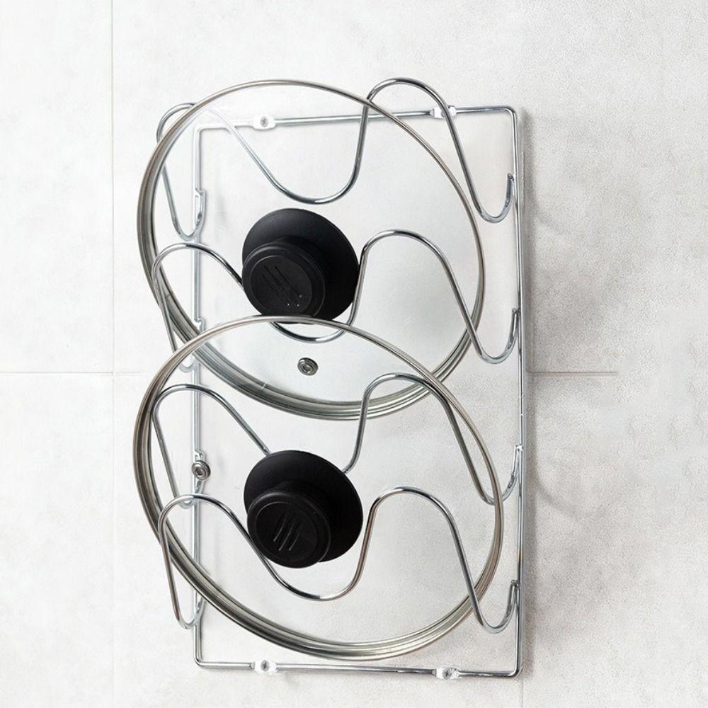 Iron Cutting Board Storage Shelf Multi-Layer Cutting Board Holder  Kitchen Accessories