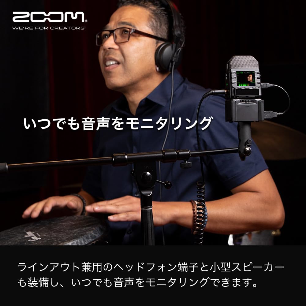 Zoom 4K Video Music Live Performance Video XY Stereo USB Webcam Warranty Q2n-4K Camera, Recorder, Streaming, Recording, Microphone, High-Resolution