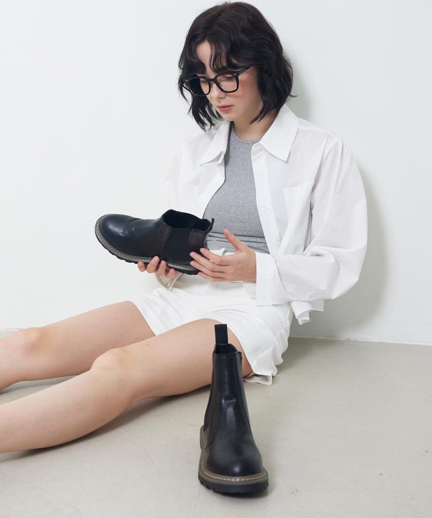 Cesti Casual Chelsea Worker Ankle Boots (Black)