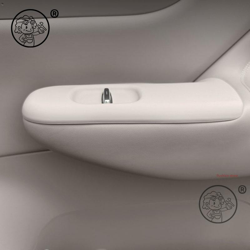 For leapmotor B10 2025 2026 Car Door Handle Storage Box Silicone Window Switch Panel Storage mat Car Interior Accessories
