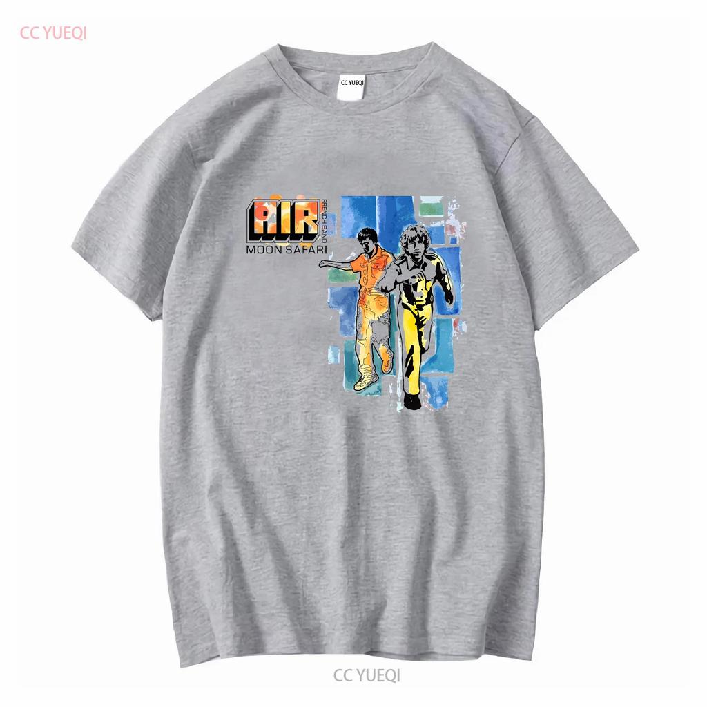 AIR BAND Moon Safari T Shirt Full Size S 5XL SN204 Long or Short Sleeves Vintage Washed Graphic Comfortable Stylish Versatile
