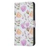 Luxury Floral & Butterfly Printed Phone Case for iPhone/Samsung Wallet Case with 3 Card Slots + Cash Pocket Kickstand Vegan Leather Flip Cover