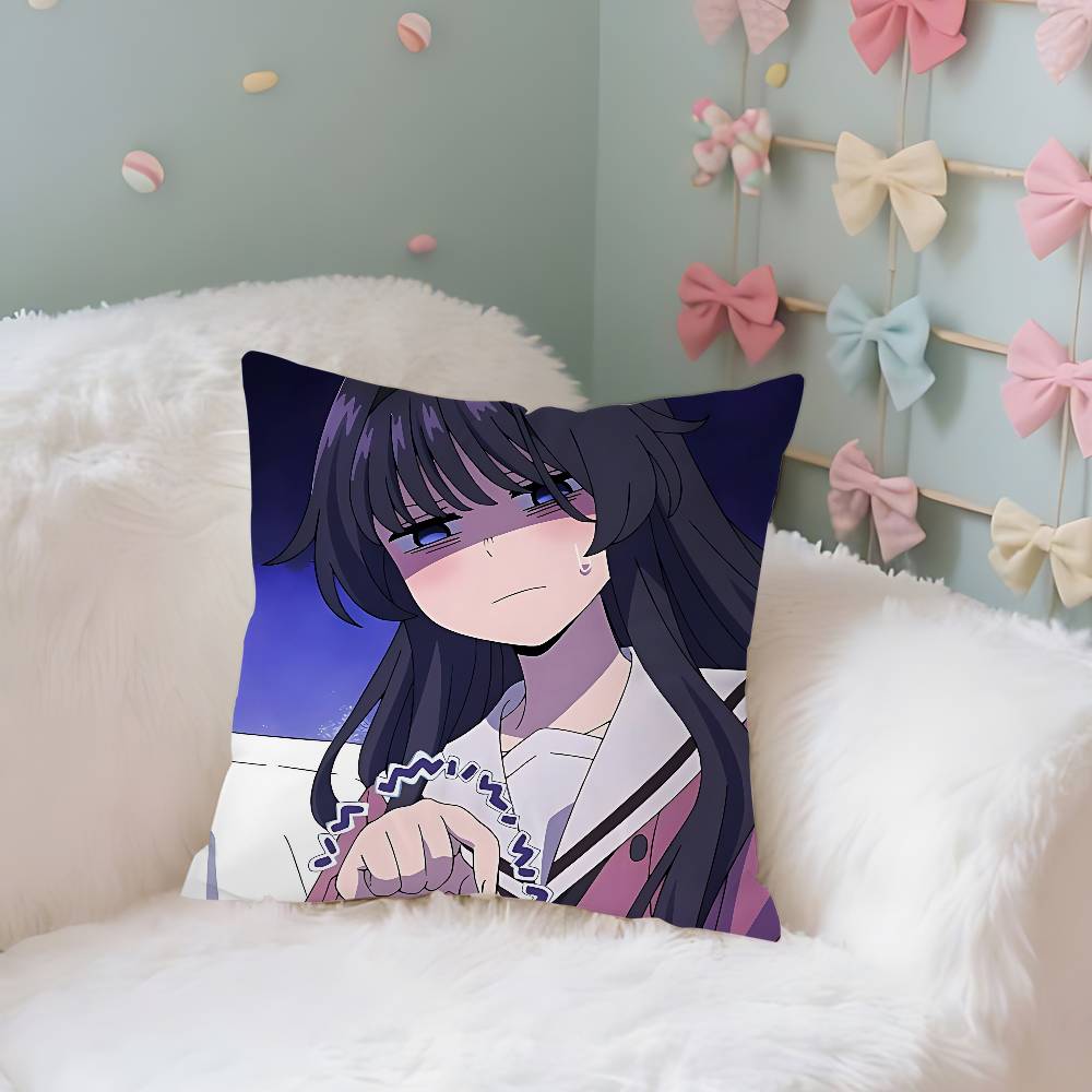 Kawaiiwaguri Anime KaorukoS Case Plush Fabric Soft Pillowcase Double Sided Print Cushion Cover Household Gifts