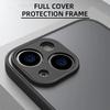 Shockproof Thin Matte Case For For Iphone 1 16 13 12 11 14 Pro Max Plus Mini XR XS X Silicone Bumper Clear Hard Cover Capa funda