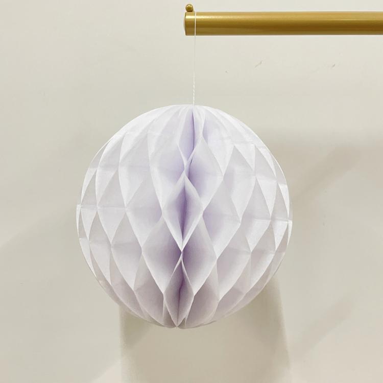 Honeycomb Paper Ball Garland: Perfect for Birthdays, Weddings, Room Decor, and Events