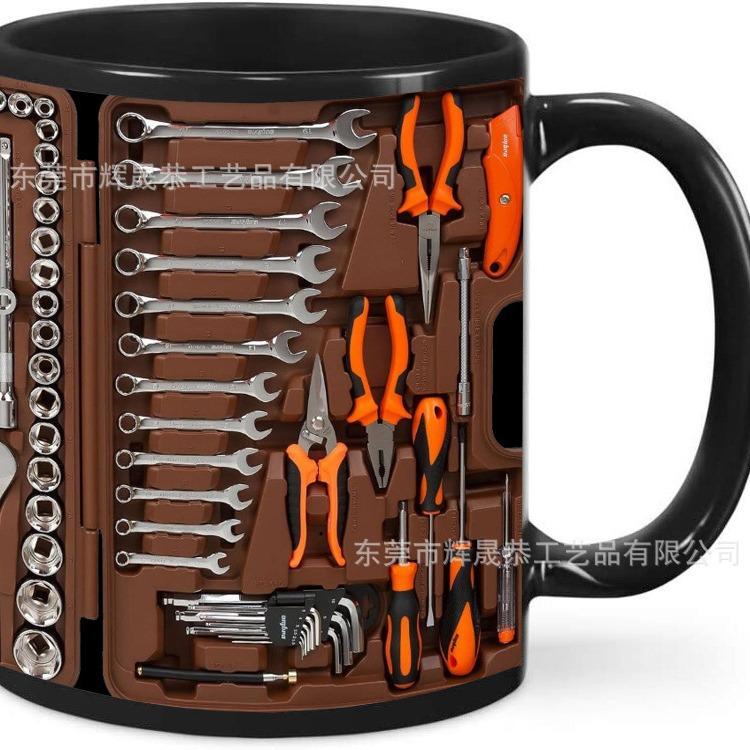 Nuovi Strumenti Cassetta degli Attrezzi Meccanico Tazza in Ceramica Set Meccanico