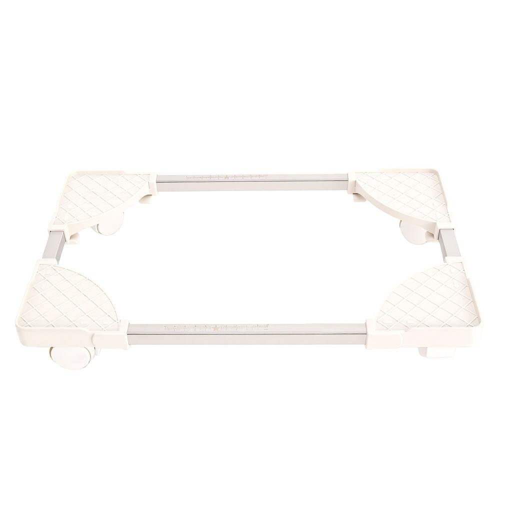 Mobile CPU Stand with 4 Locking Caster Wheels Ventilated Computer Tower Holder