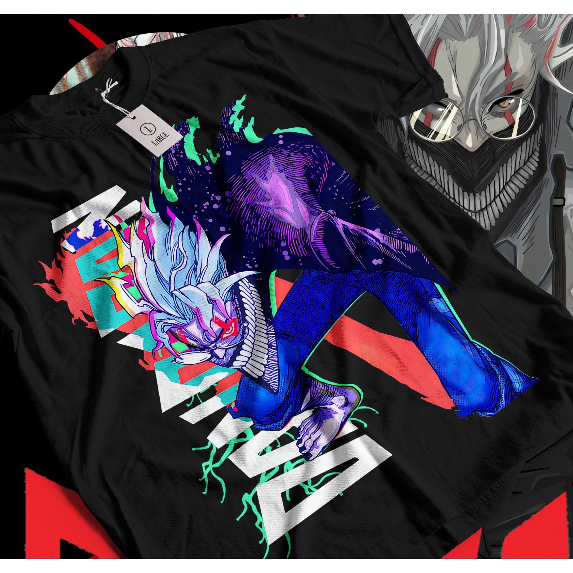 

Summer New Dandadan Anime Funny Manga Men T-Shirt Japanese Anime Tshirt Plus Size Outdoor Street Unseix Clothing for Fan M