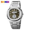 Luxury Men Watch Male Quartz Wristwatch Classic Black Gold Stainless Steel Band Simple Reloj Business Man Sports Calendar Clock