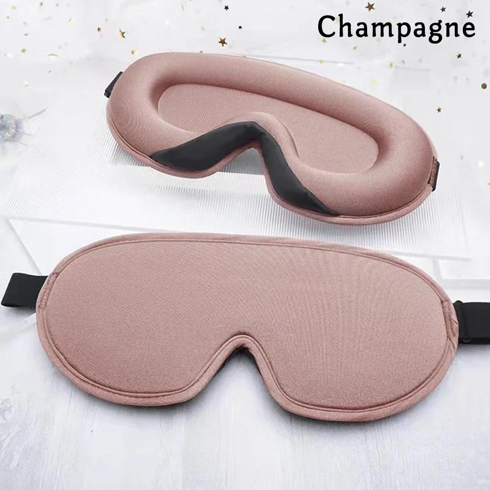 3D Sleeping Mask Block Out Light Sleep Mask For Eyes Soft Sleeping Aid Eye Mask for Travel Eyeshade Night Breathable Slaapmasker