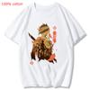 Genshin Impact Printing Tshirts Xiao Venti Print Tee Shirts Hu Tao Zhong Li Graphic T-shirt Kaedehara Kazuha Raiden Shogun Tees