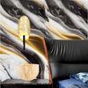 Black Marble Pattern Self-adhesive Wallpaper Oil Resistant Sticker Home Decoration Building Materials Background Wall Wallpaper