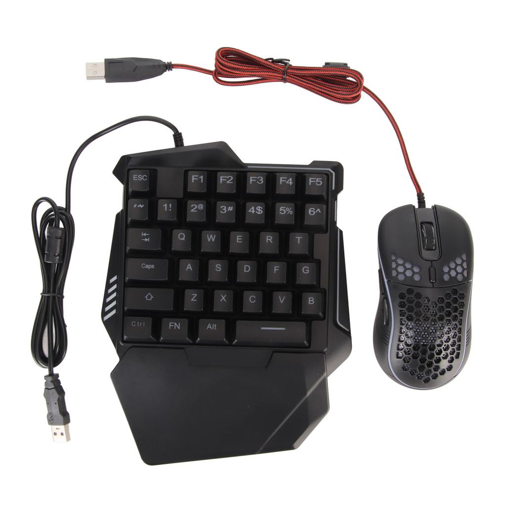 Keyboard Converter Set Silent Design Plug and Play Gaming Keyboard and Mouse Converter for PS4 for X