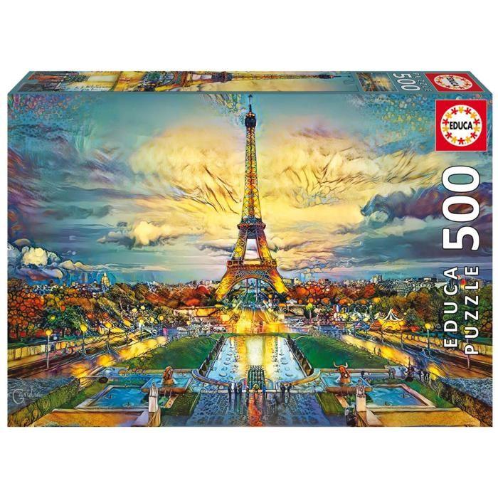 500 Piece Puzzle : Eiffel Tower